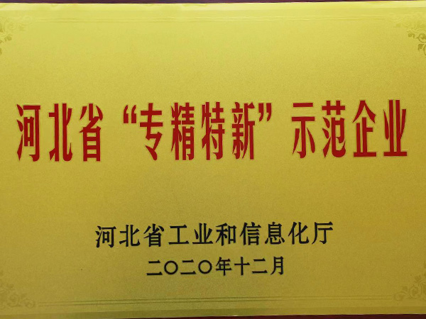 河北专精特新示范企业